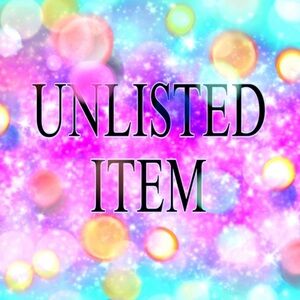 Live Show Unlisted Item